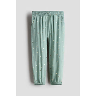 H&M(เอชแอนด์เอ็ม) กางเกงจ็อกเกอร์ผ้าทอ เด็กหญิง 0924086_10