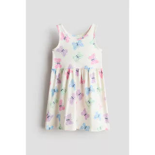 H&M(เอชแอนด์เอ็ม) ชุดเดรสผ้าฝ้ายลายพิมพ์ เด็กหญิง 1157735_24