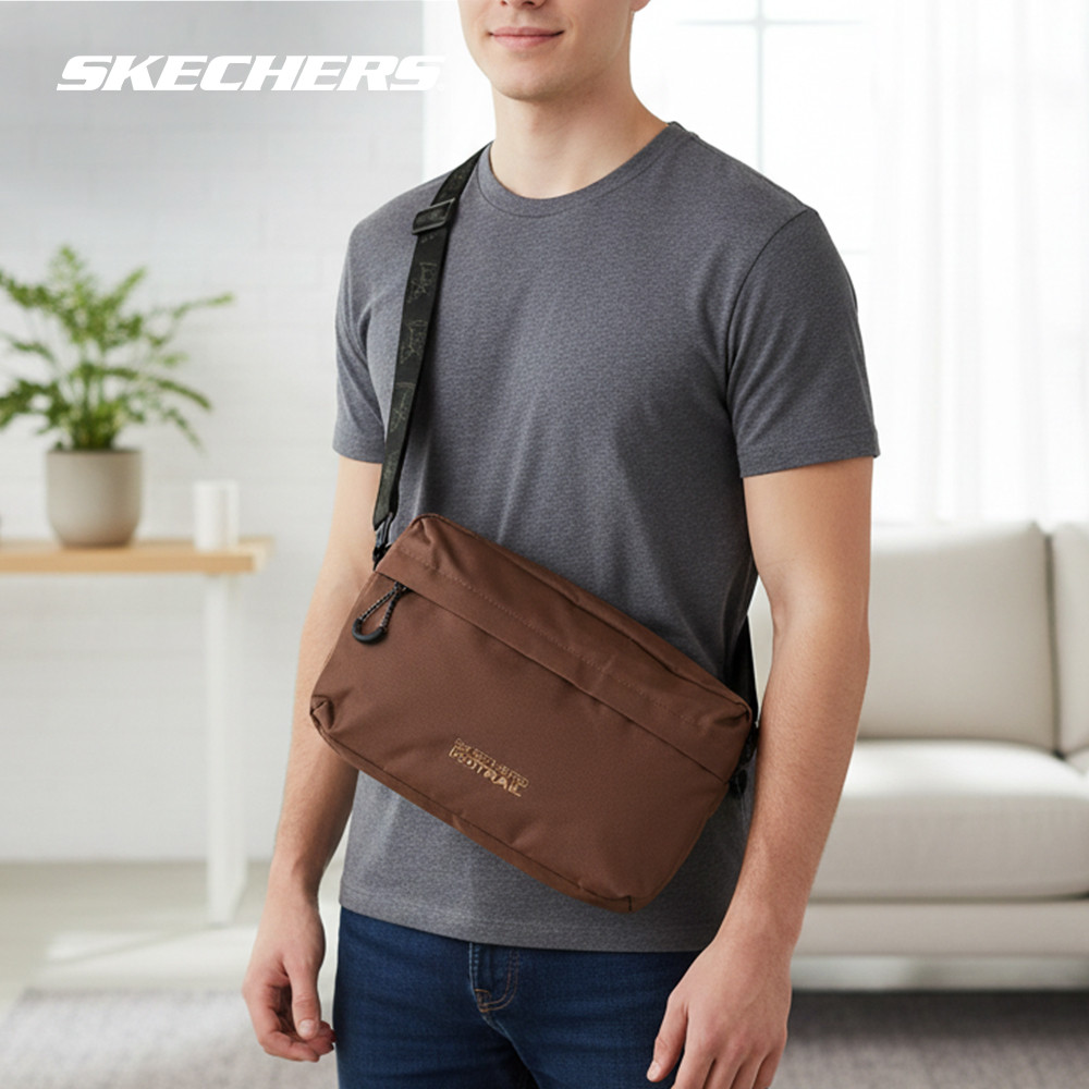 Skechers สเก็ตเชอร์ส กระเป๋าสะพายไหล่ยูนิเซ็กส์ Unisex Performance Shoulder Bag - P325U013-04J6 (FF)