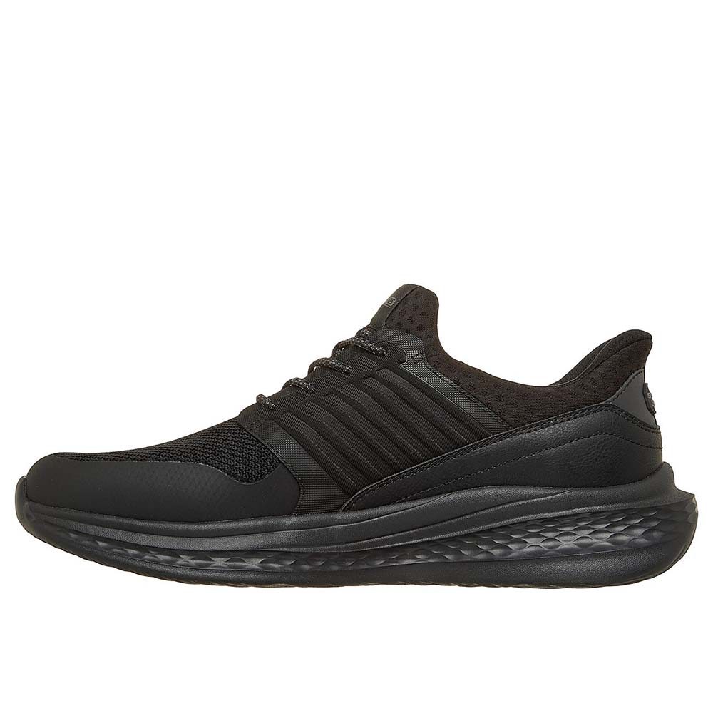 Skechers สเก็ตเชอร์ส รองเท้าผู้ชาย Men USA Street Wear Slade Shoes - 211389-BBK (latest) — صورة 8