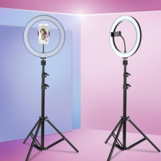 Ring Light Iluminador 10 Polegadas Com Tripé De 2.10 Metro
