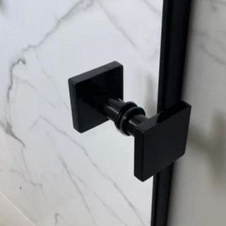 Puxador Duplo Quadrado  Para Box De Banheiro/Porta -Moderno E Sofisticado