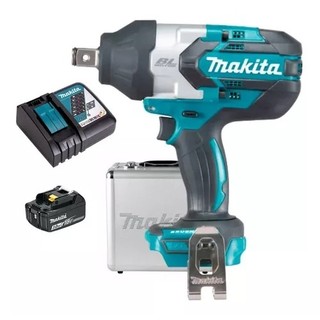 Chave De Impacto Dtw1001 Makita Com maleta Carregdor E Bateria