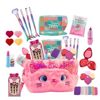 Kit Maquiagem infantil Completa 11 itens