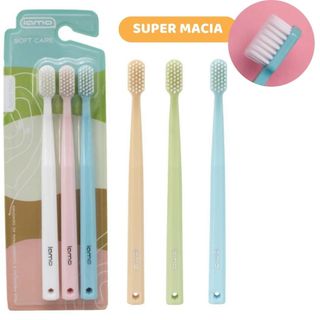 Pack 12 Escovas Dentais Ultra Macias Soft Care