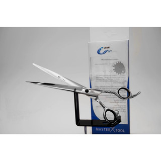 Tesoura UMI Linha 34 Profissional Para Cortar Cabelo Cabeleireiro E Barbeiro Premium