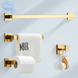 Kit De Acessórios Para Banheiro 4 Peças 40Cm/57Cm Instalação De Perfuração Inoxidável 304
