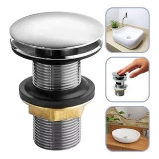 Válvula Click Up Luxo Inteligente Inox Para Cuba Banheiro 1/4
