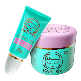Kit Renovadores Faciais Kokeshi Pele de Porcelana + Olhos de Gueixa