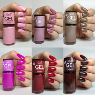 Bella Brazil Esmalte EFEITO GEL *Seca Sem Cabine* 9ml