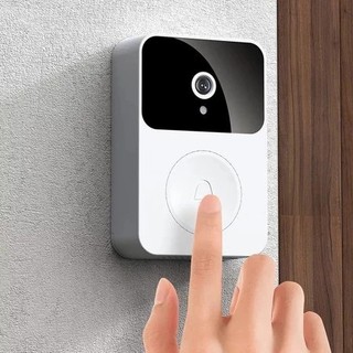 Campainha com câmera vídeo porteiro sem fio Wi-Fi HD perspectiva de casa inteligente