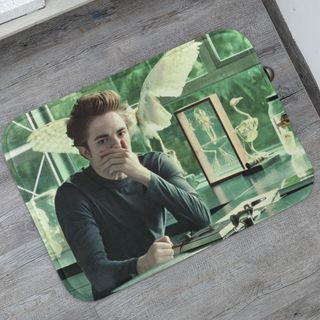 Tapete Porta de Entrada  Edward Cullen Crepúsculo Antiderrapante 40x60