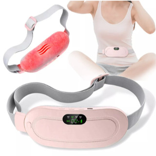 Cinta Térmica Tratamento Cólicas Dor Costas Massagem Tensão Recarregável Bivolt