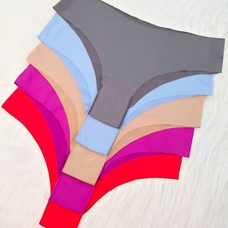KIT 10 Calcinhas Sem Costura Tanga Laser Invisível Não Marca Intima Lingerie Conforto Fitness