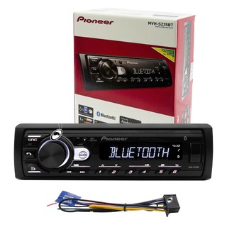 Rádio Pioneer MVH-S235BT Som Automotivo USB Bluetooth 4 Canais