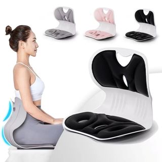 Almofada Ergonômica S – Suporte Lombar Corrige Postura Conforto ao Sentar Almofada de assento
