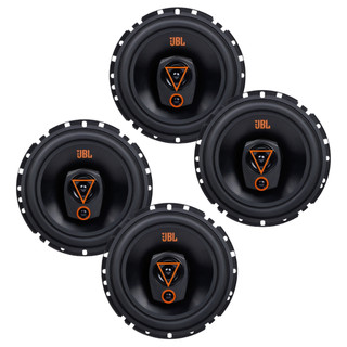 Kit 4 Alto Auto Falantes JBL 6TRMS80 6 Polegadas Boca 6x6 320W RMS VÁRIOS CARROS