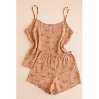Baby Doll de Suede Conforto Promoção Pijama Feminino