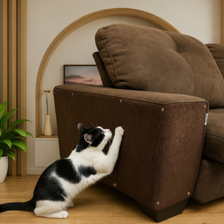 Arranhador Carpete Grande 130x50cm para Gato Protetor Canto Sofá Cama - Petliz