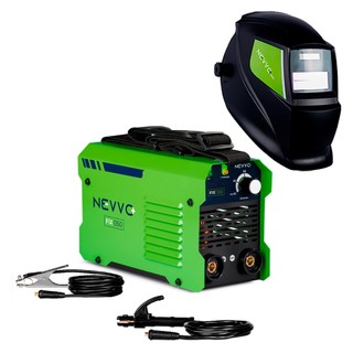 Máquina Inversora de Solda 105A 220V Fix1350 + Máscara Soldador Automática MSN1200 NEVVO