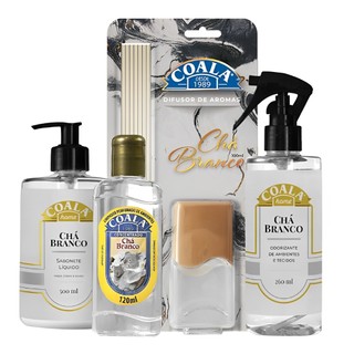 Kit coala home - Chá branco perfumado