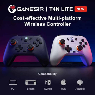 Controle Sem Fio Gamesir T4 Nova Lite Bluetooth Gamepad Com Efeito Hall Para Nintendo Switch PC IOS Android