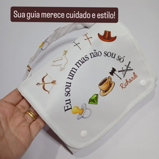 Estojo Porta Guias Umbanda Candomble Personalizado Orixás Entidades