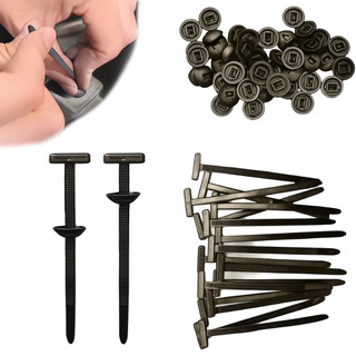 5/10/20/50 Abraçadeira Nylon Plástica Automática Universal Fixador Multiuso Fivela Carro Moto Casa
