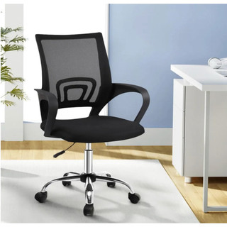 Cadeira Ergonômica Escritório Home Office Stoel Start Preta Confortável Apoio Lombar Mesh