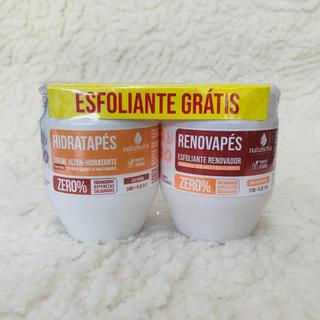 HIDRATAPÉS CREME ULTRA HIDRATANTE 240G NATUSEIVA GRATIS ESFOLIANTE 240G
