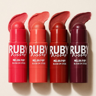 Blush STICK/BASTÃO Cremoso Melon Pop RUBY KISSES