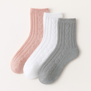 KIT DE MEIAS FEMININAS LONGA – FOFAS, MACIAS E COM TEXTURA - RESPIRAVÉIS