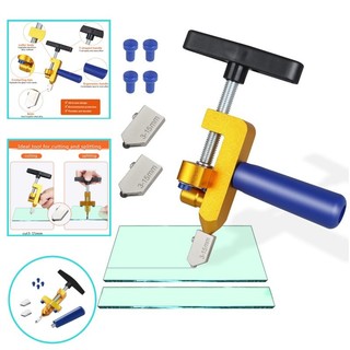 Cortador Riscadeira De Piso Cerâmica Vidro Manual Portátil
