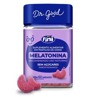 Fini Melatonina 60 Cápsulas | Sono de Qualidade, Relaxamento e Bem-Estar | Suplemento Original