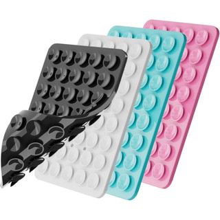Suporte De Silicone Com Ventosa Dupla Face Para Uso Reutilizável