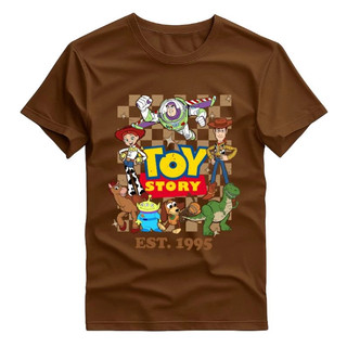 Camiseta Toy Story Adulto e Infantil Unissex 100% Algodão Estampada