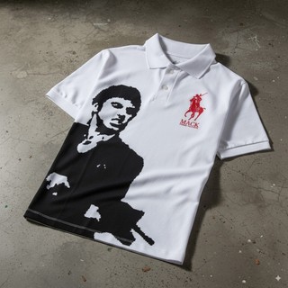 Camisa Polo Club Feita em Piquet Manga Curta