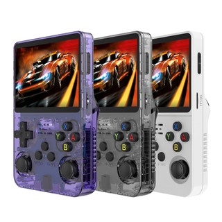 Console Portátil R36S + de 15.000 Jogos Vídeo Game 64g Linux Tela IPS 3.5 Polegadas