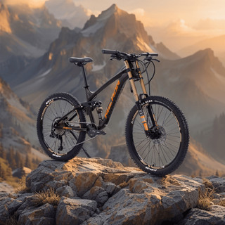 Bicicleta Moutain Bike Downhill Freios A Disco Hidraulicos Suspensão Dianteria Traseira Aro 27.5 Quadro 17"