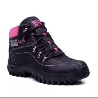 Bota Caterpillar no estilo feminino, macia e confortável