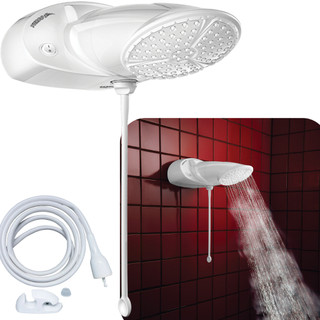 Chuveiro Ducha Topjet Turbo Eletrônica 7500w 220v Branco Lorenzetti