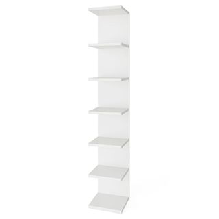 torre de prateleiras estante mdf 170 ou 85 cm cor BRANCA