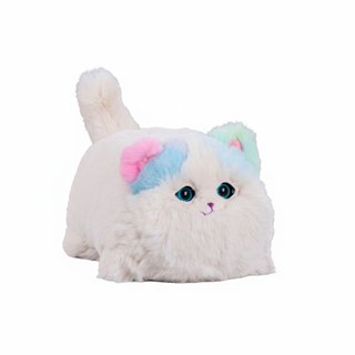 Pelúcia Interativa Sensorial Gato ou Cachorro Rom Rom Brinquedo Infantil Ansiedade Relaxamento