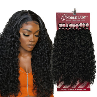 Cabelo Cacheado Humanizado em Fibra de Proteína 75cm – Super Natural