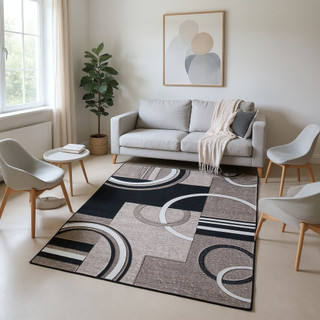 Tapete Sala e Quarto Luxo Macio Velvet Belga Antiderrapante 2,00m X 1,40m 01 Peça