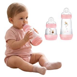 Kit Mamadeira Easy Start Set Anticólica MAM 130ml/260ml 0+ Meses