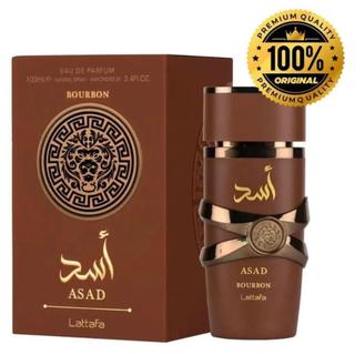 Perfume Árabe Lattafa Asad Bourbon Masculino Eau de Parfum Original - 100ml