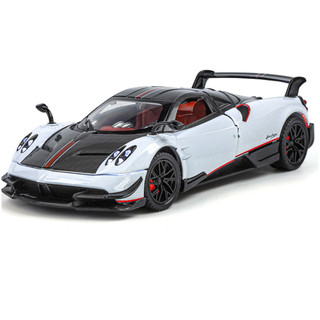 Carrinho Miniatura Pagani Huayra 1:24 Metal Colecionável com Luz e Som