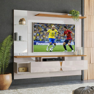 Painel Intense Copa do Mundo para TV até 55 Polegadas em Mdf 25mm Com Espelho - Lukaliam Móveis