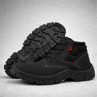 Coturno Bota Trabalho Resistente Confortavel Macio Seguro